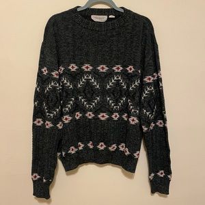 Vintage rob winter Nordic sweater
